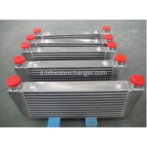 Intercooler post-vendita in alluminio per camion